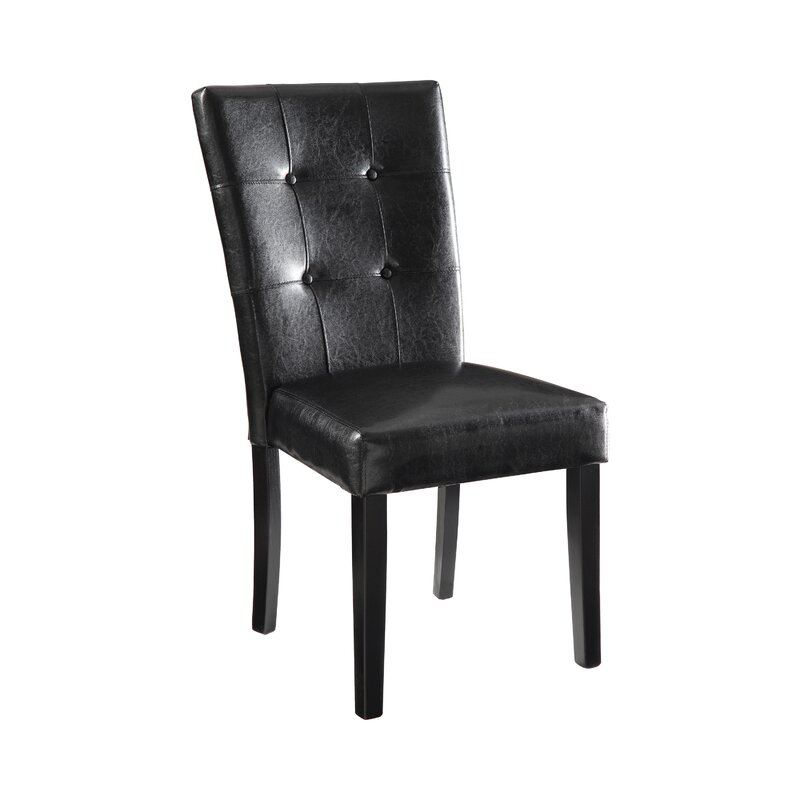 Red Barrel Studio Sibel Upholstered Dining Chair In Black Wayfair