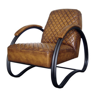 Go to store & view more images Westland and Birch Contessa Top Grain Leather Lounge Chair