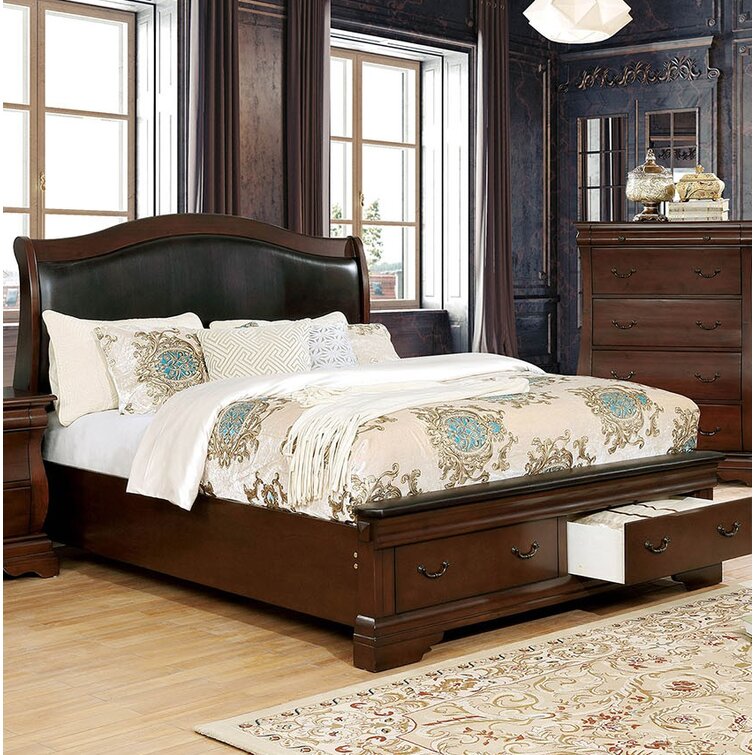 Astoria Grand Glasco Storage Sleigh Bed - Wayfair Canada