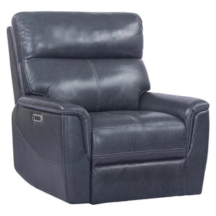 Wales Leather Power Recliner By Red Barrel Studio
