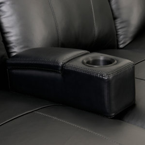 Modern Removable Home Theater Armrest with Storage by Ebern Designs