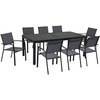 Rayleigh 7 Piece Rectangular Dining Set Reviews Allmodern