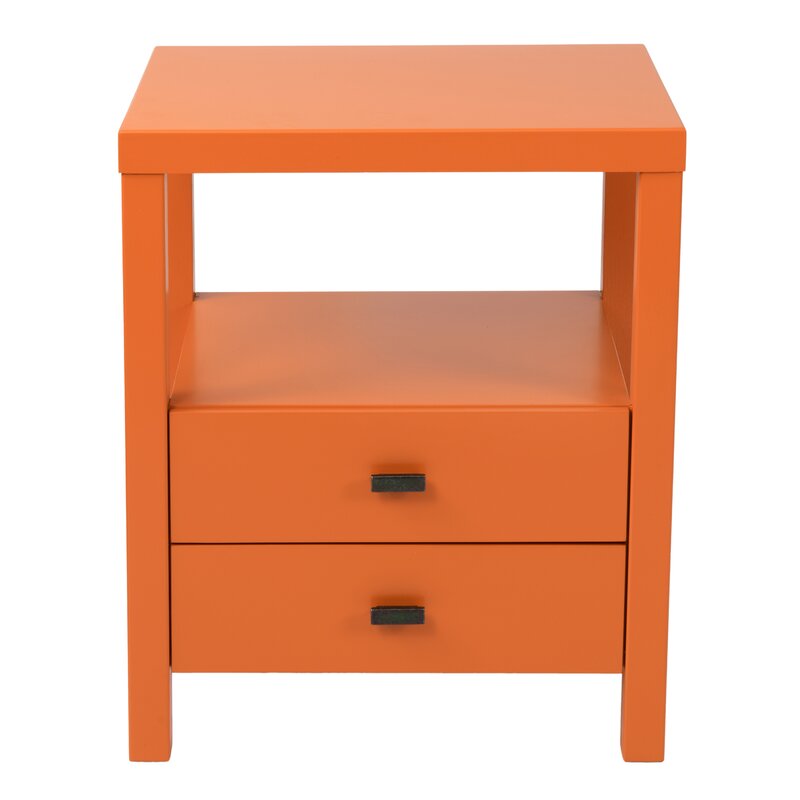 Leflore 2 Drawer Nightstand Reviews Allmodern