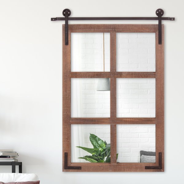 Sliding Barn Door Window Cover Wayfair
