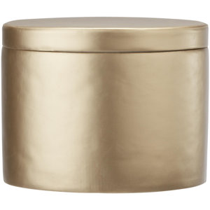 Metallic Ottoman