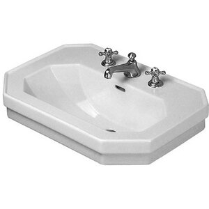 1930 Series 24 Wall Mount Bathroom Sink with Overflow