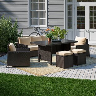 6 Piece Patio Set Wayfair