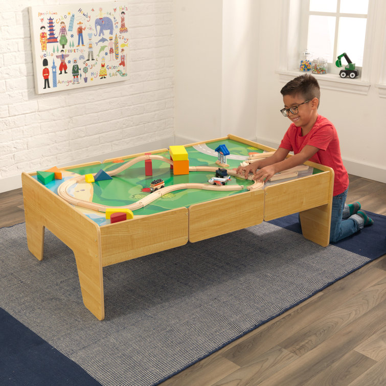 kidkraft round train table