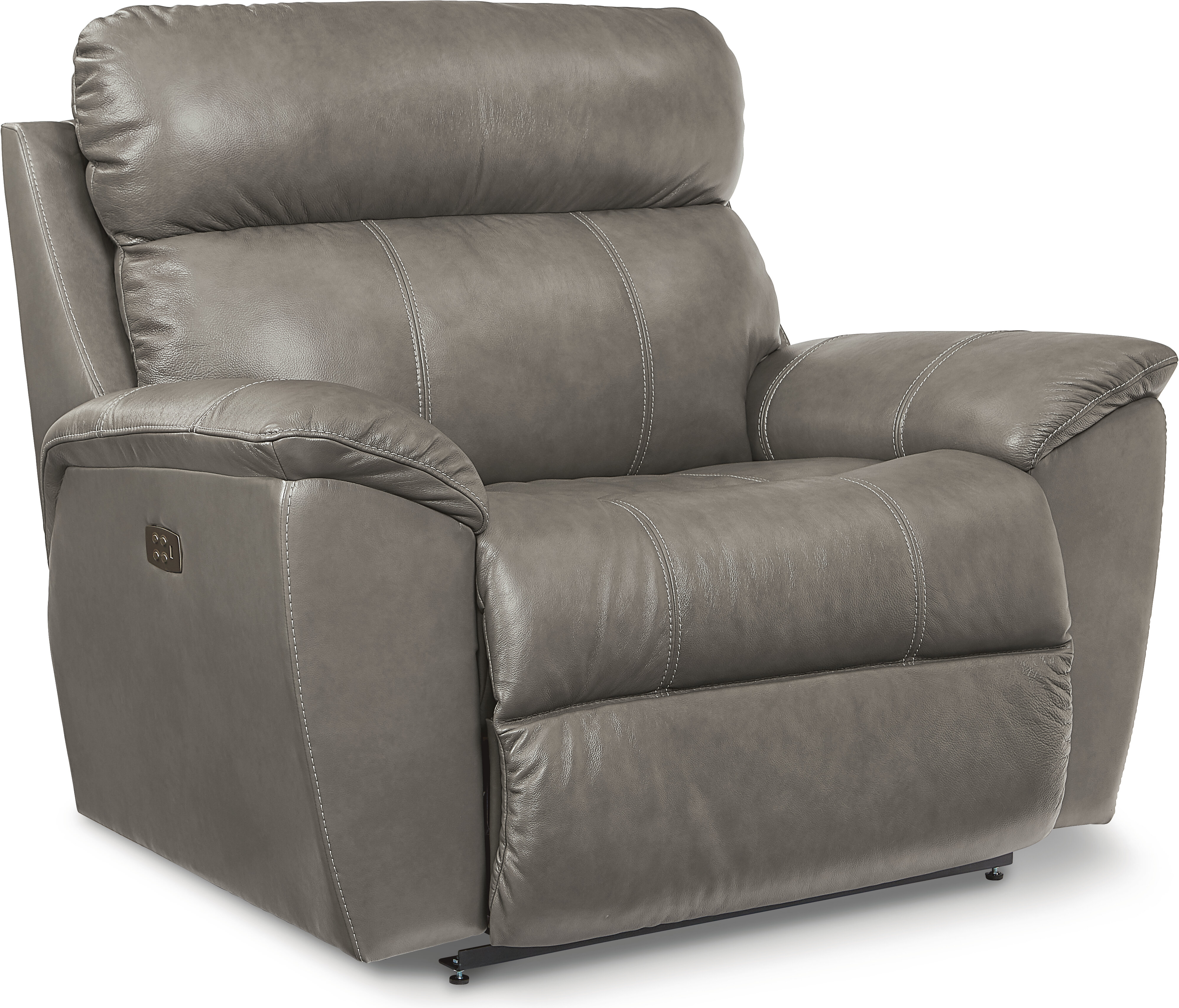 reclining chair and a half leather