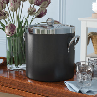 extra large insulated ice bucket with lid