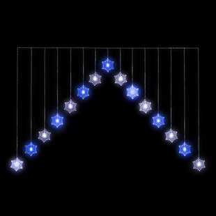 Snowflake 'V' 15 Fairy Light By The Seasonal Aisle
