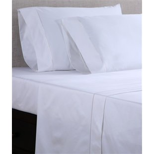Extra Wide King Flat Sheet Wayfair Hospitality Flat Sheet Set Of 12