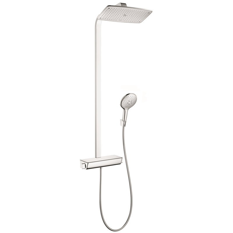 Hansgrohe Raindance Select 360 Shower System With Rain Shower Head Reviews Wayfair