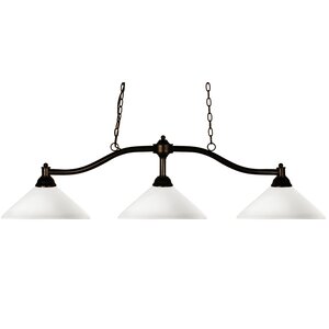 Chance 3-Light Billiard Pendant