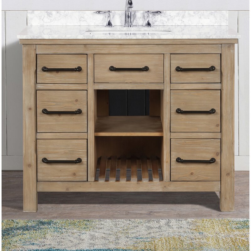 Birch Lane Eaddy 42 Single Bathroom Vanity Set Wayfair