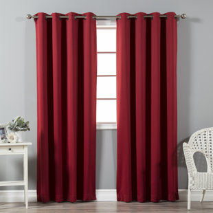 Grommet Red Curtains Drapes You Ll Love In 2020 Wayfair