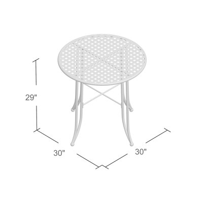 Dalmatia Metal Bistro Table