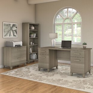 filing cabinet grey wood