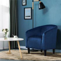 navy bedroom chair