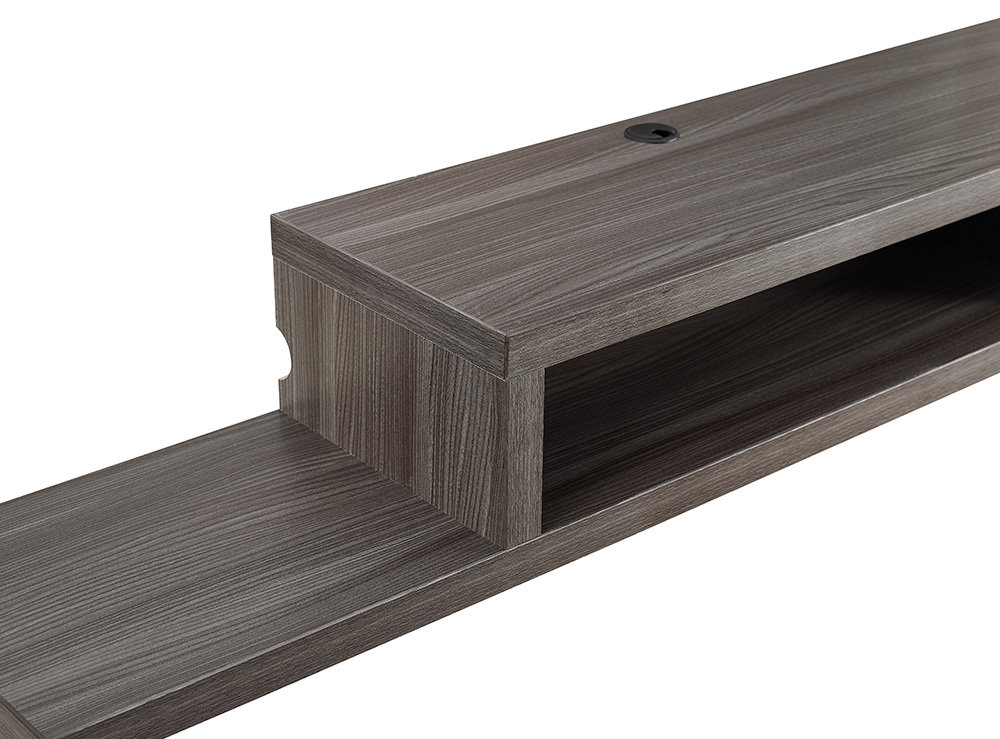 Martin Home Furnishings Ascend 72" Asymmetrical Wall Mounted TV