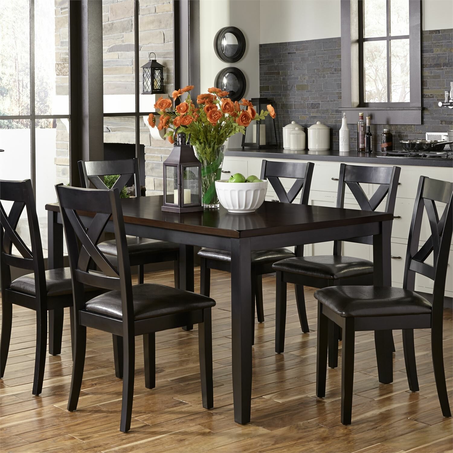 Darby Home Co Nadine 6 Person Dining Set Reviews Wayfair