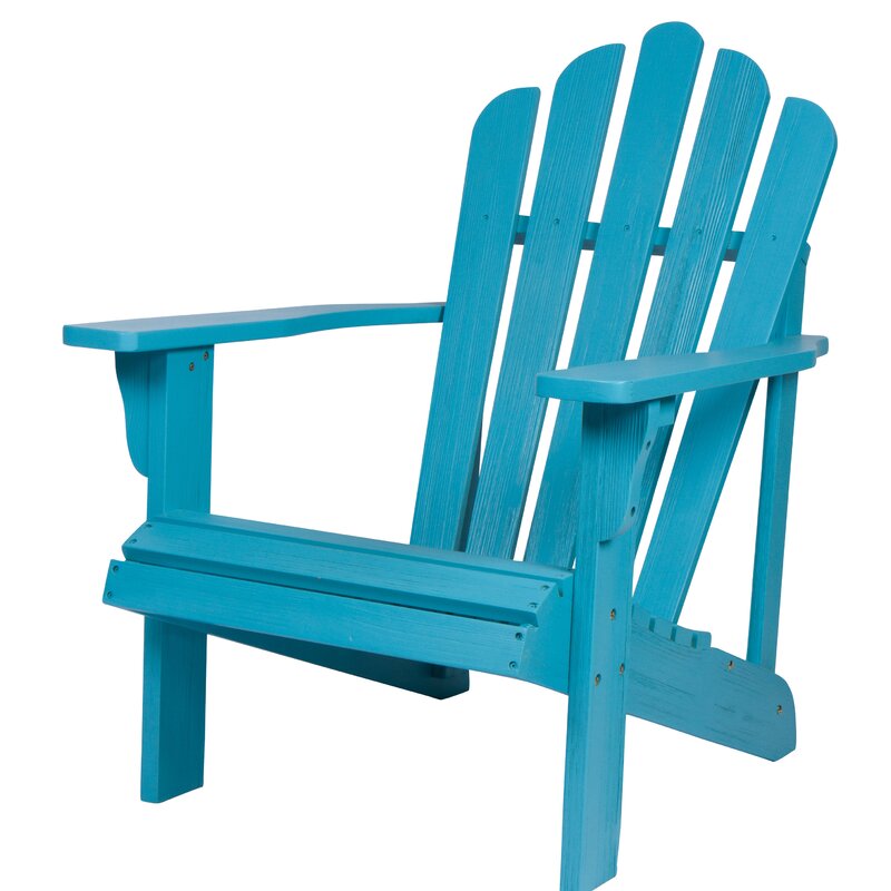 Longshore Tides Witney Solid Wood Adirondack Chair | Wayfair