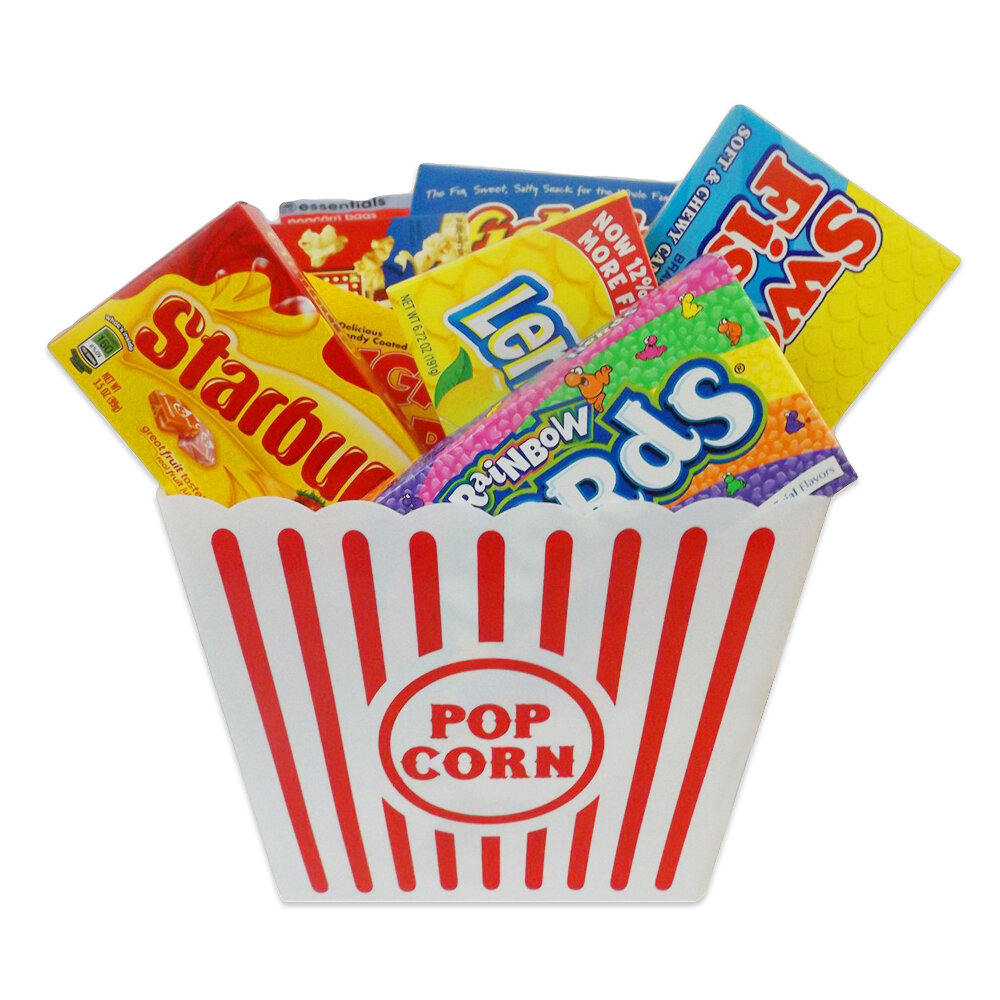 Novelty Place Plastic Popcorn Containers for Movie Night | Wayfair