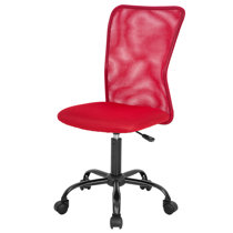 red desk chair