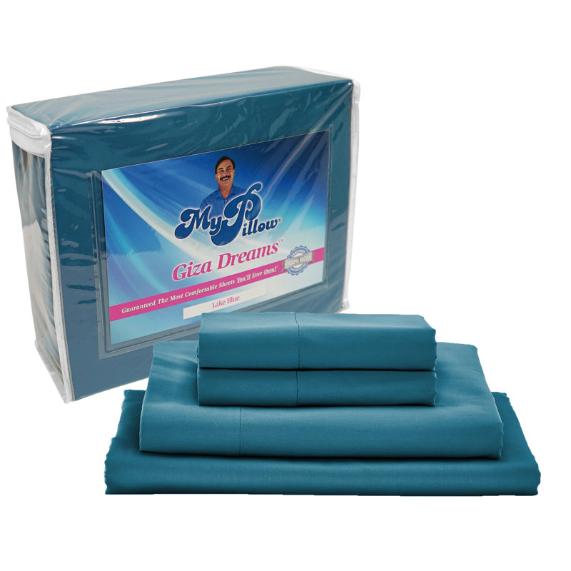 Mypillow Giza 400 Thread Count 100 Cotton Sheet Set Reviews Wayfair