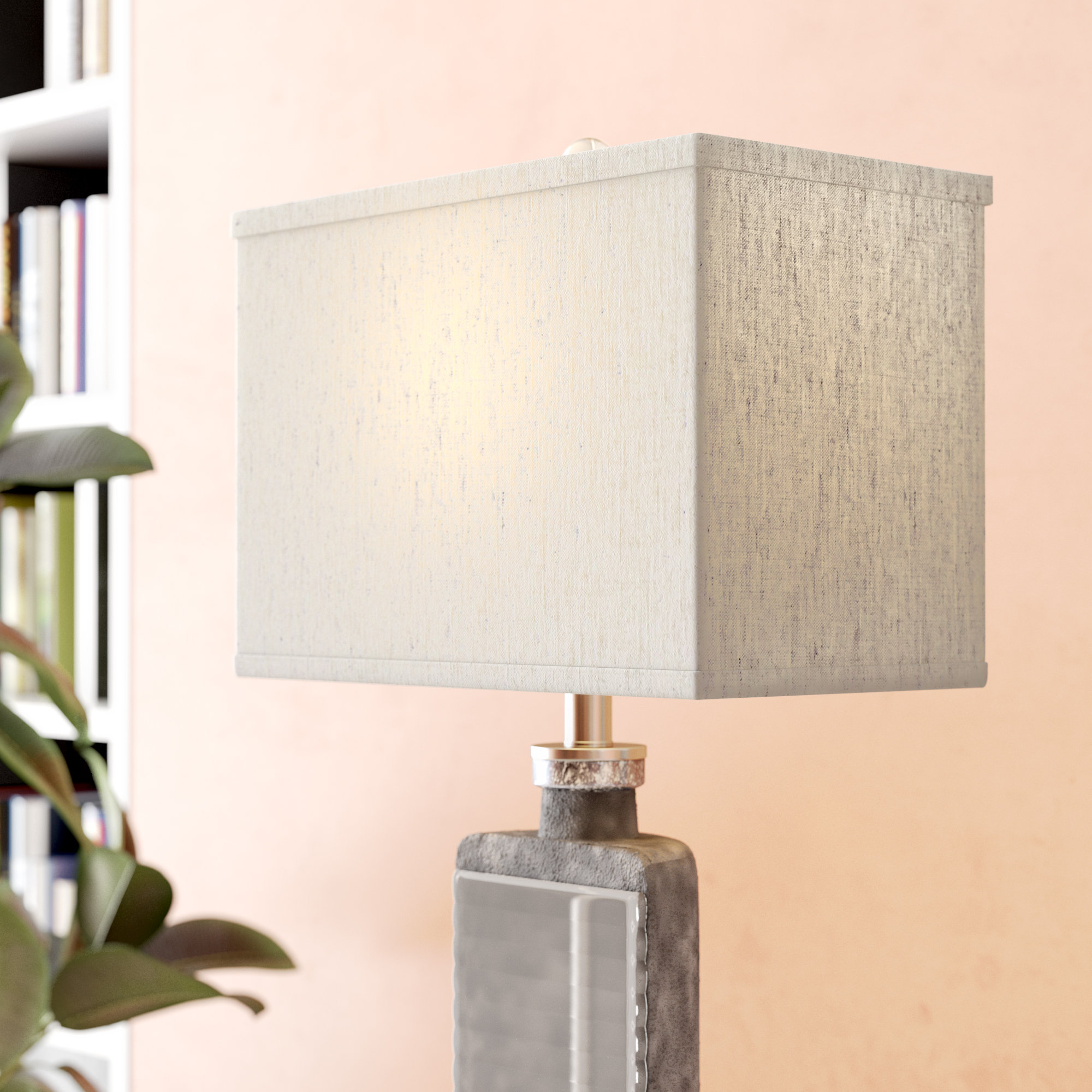 Brayden Studio 14 Linen Rectangular Lamp Shade Reviews Wayfair
