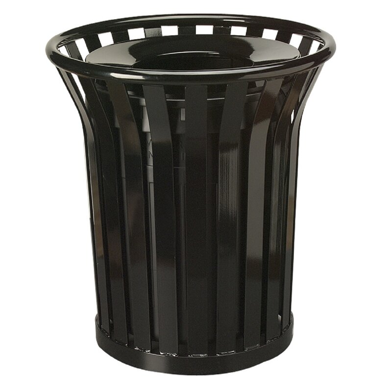 Rubbermaid Commercial Products Americana Receptacle 36 Gallon Trash Can ...