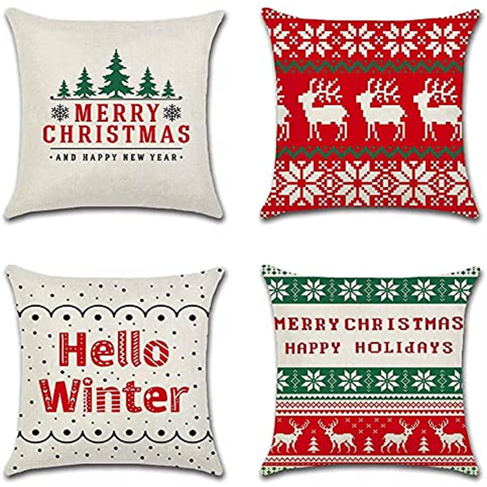 decorative pillows set of 4