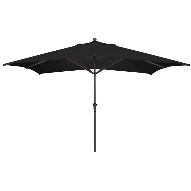 Sol 72 Outdoor Carlton 8 X 11 Rectangular Market Umbrella