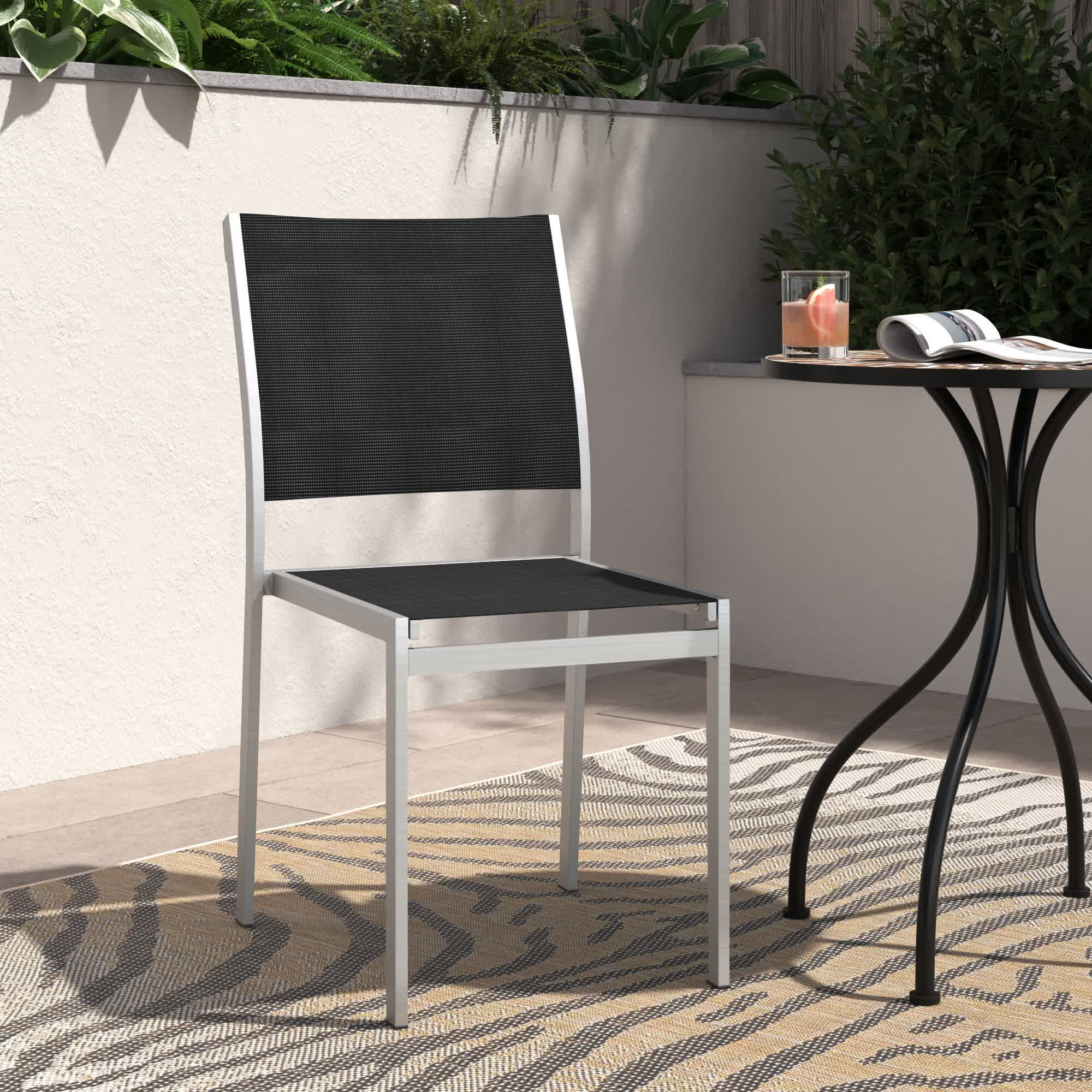 dolly stacking patio dining chair