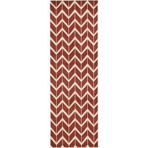 Darby Rust Red Area Rug