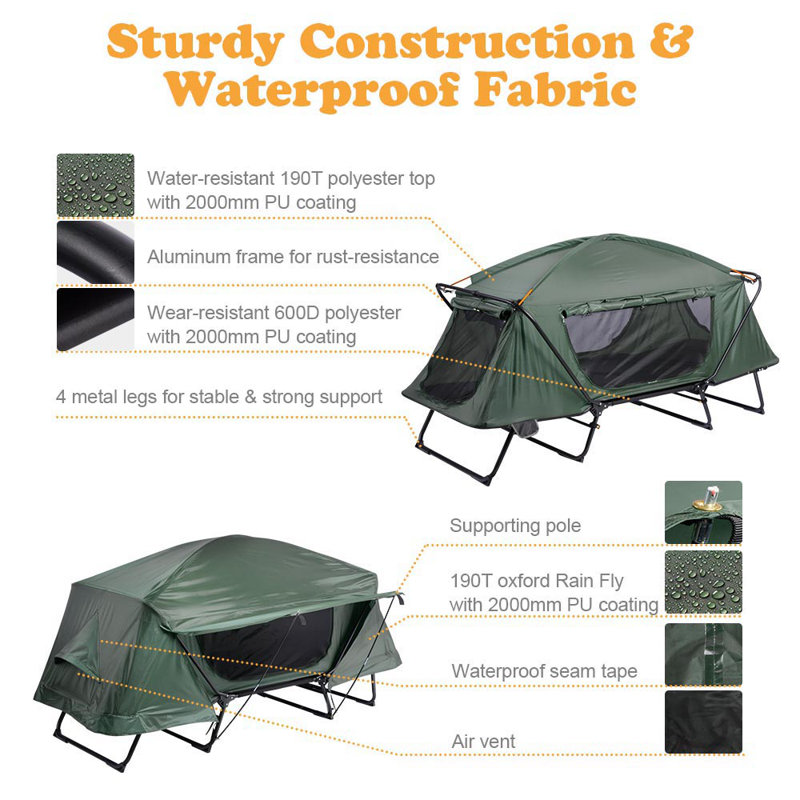 single tent cot
