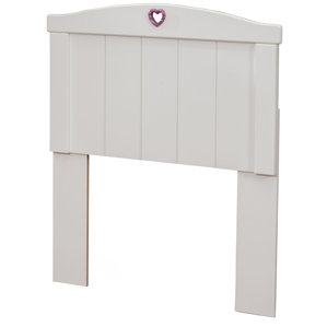 Sparkling Hearts Twin Panel Headboard by Sandberg Furniture