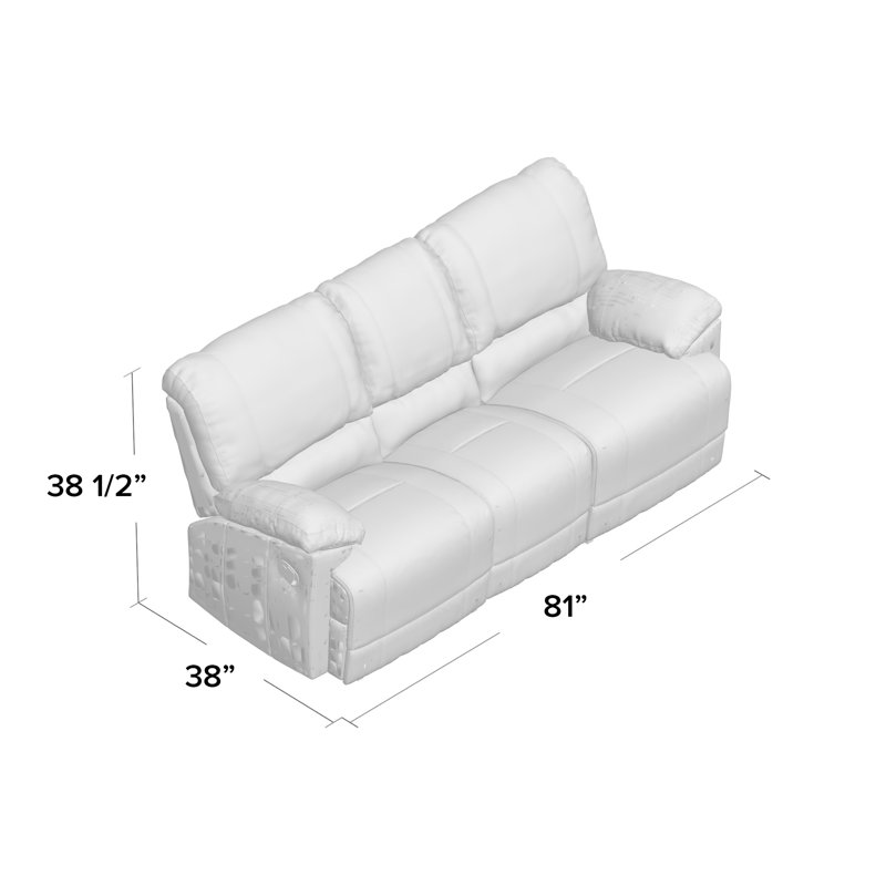 Andover Mills Edgar Reclining 81 Pillow Top Arm Sofa Reviews