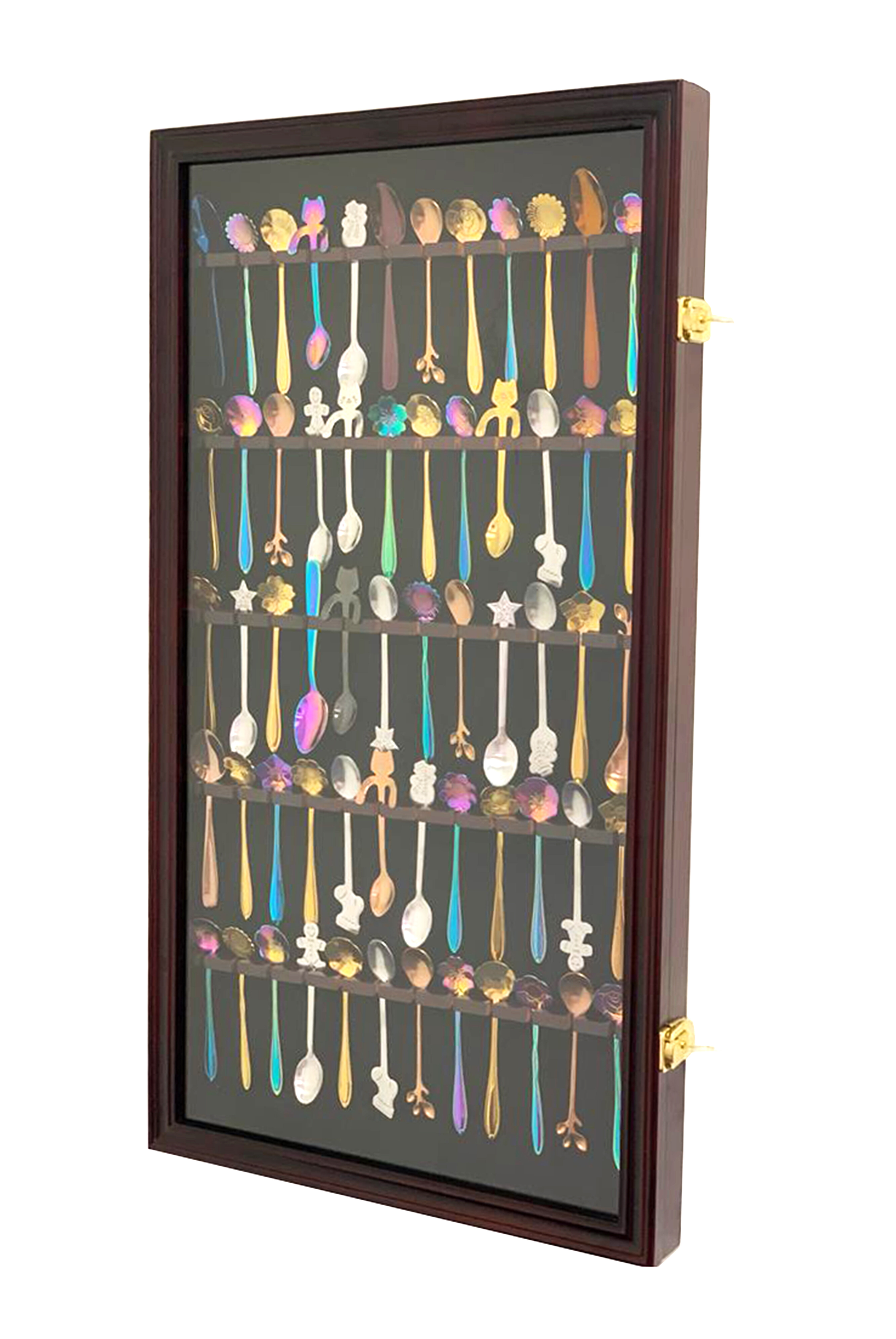 Mahogany 6pc Star Wooden Spoon Display Rack huge range - see list 