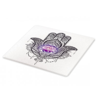 East Urban Home Glass Cutting Board East Urban Home