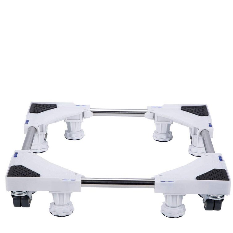 Multi-Functional Movable Base Adjustable Sized Telescopic Furniture Dolly for Washing Machineand Refrigerator 8 Wheels