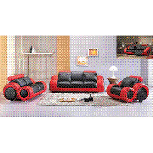 Behr Reclining Leather Configurable Living Room Set by Orren Ellis