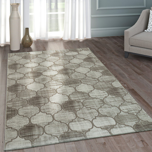 Deforest Shaggy Beige/Cream Rug Fairmont Park Rug Size: Runner 80 x 300cm