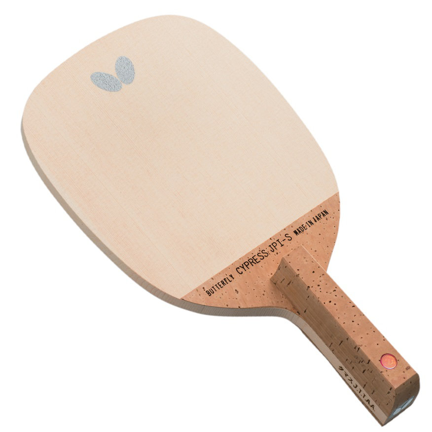 Cypress JP I-S Blade Butterfly Cypress JP I-S Table Tennis Blade Made in Japan Perfect for Traditional Japanese Penhold Backhand Style Kiso Hinoki 1-Ply Blade