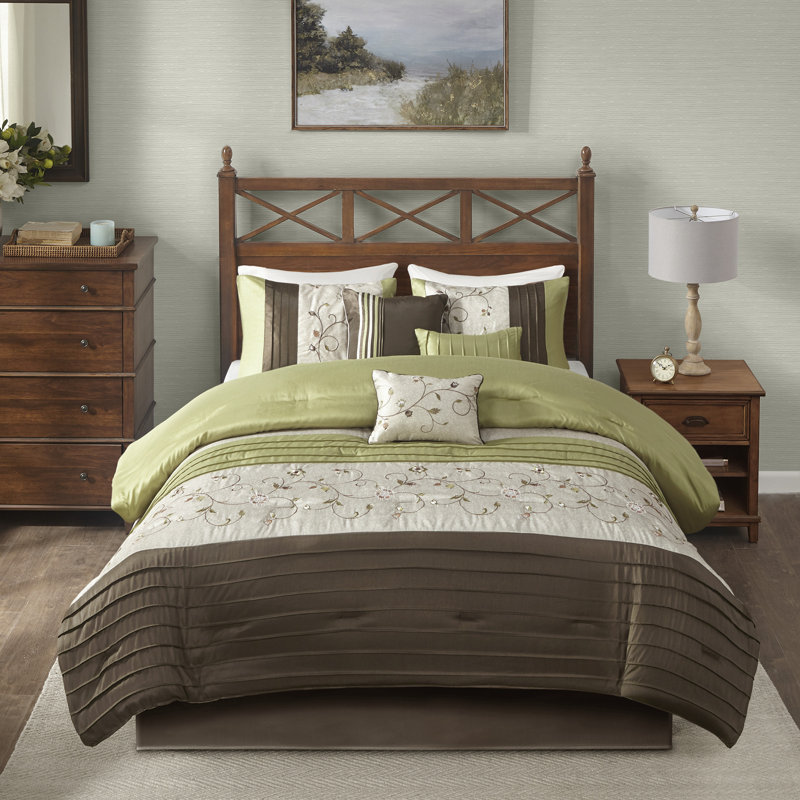 Red Barrel Studio Raheem Floral 7 Piece Comforter Set Reviews