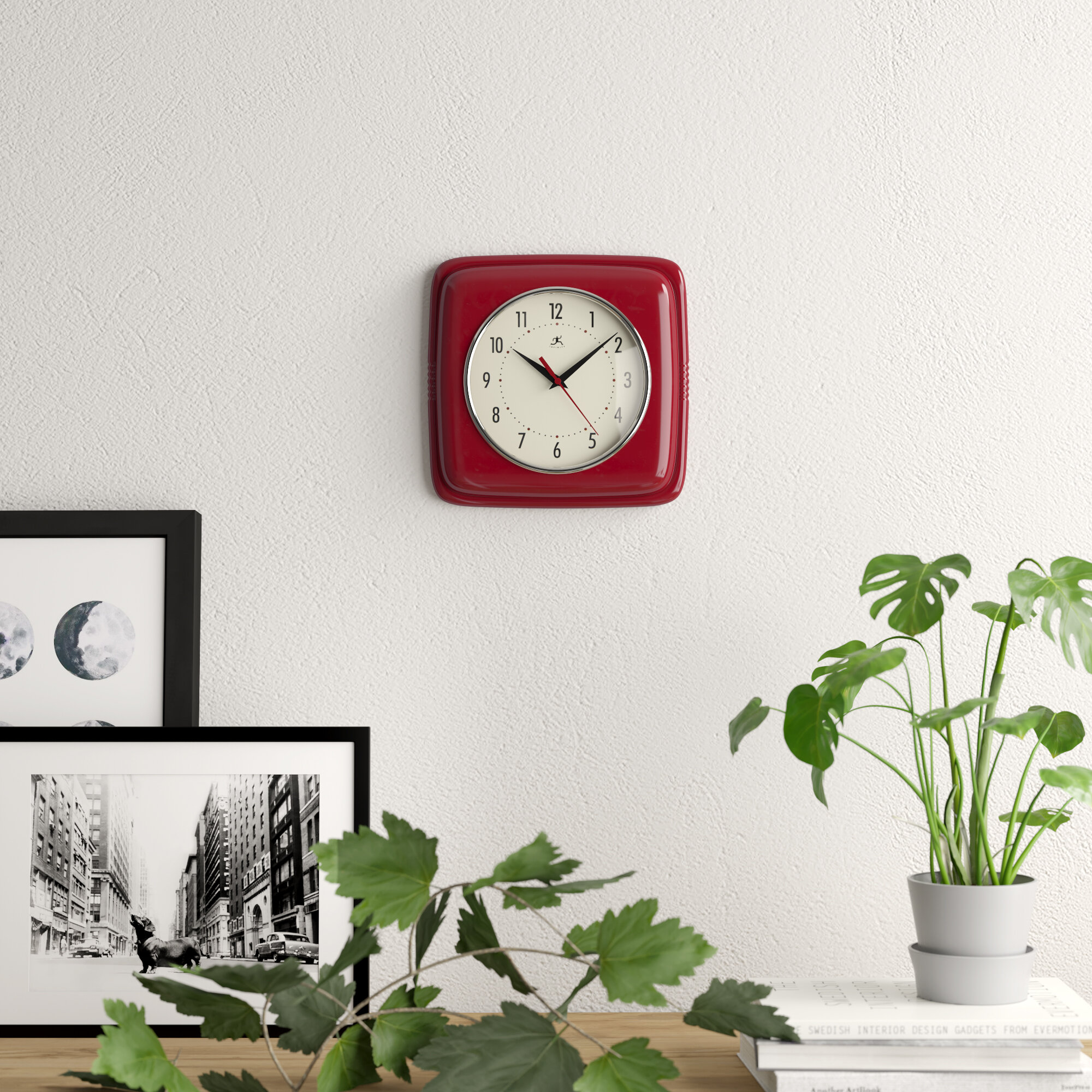 Zipcode Design Campden 6 Wall Clock Reviews Wayfair