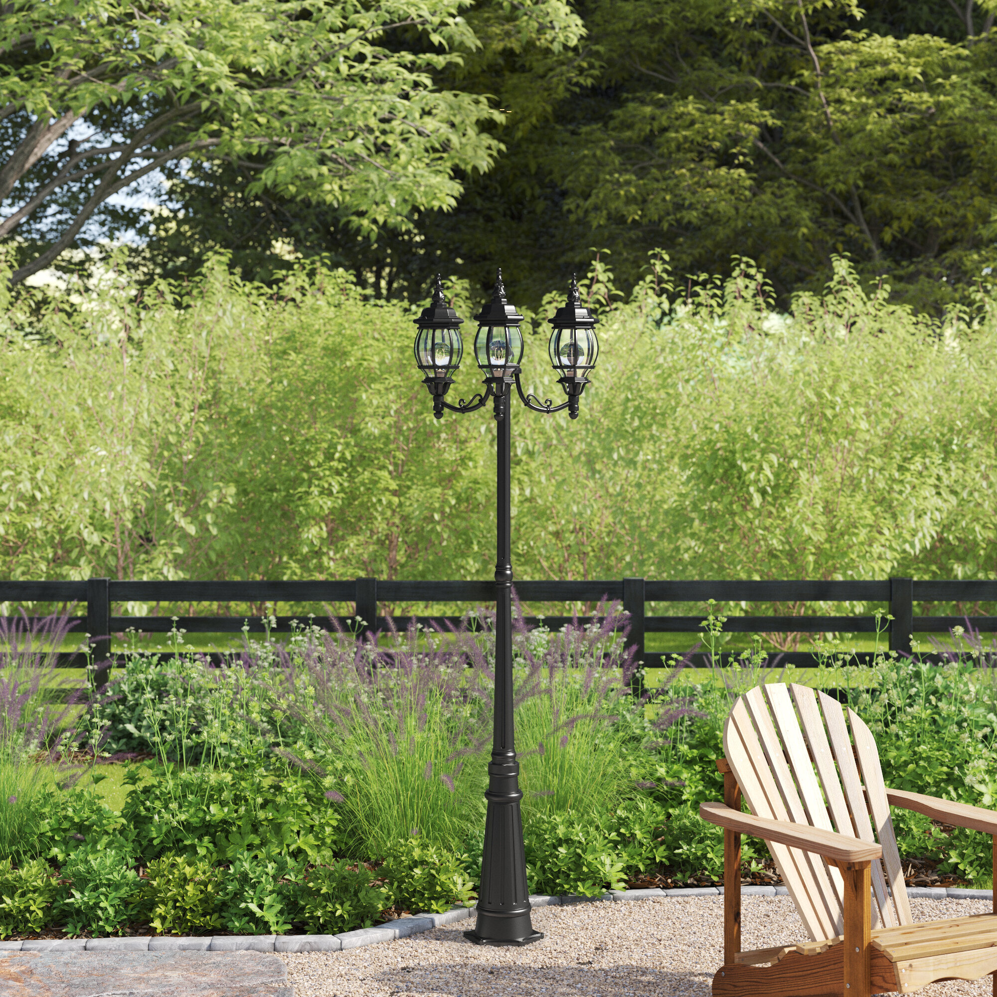 wayfair lamp post lights