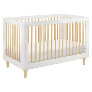 natural wood crib set