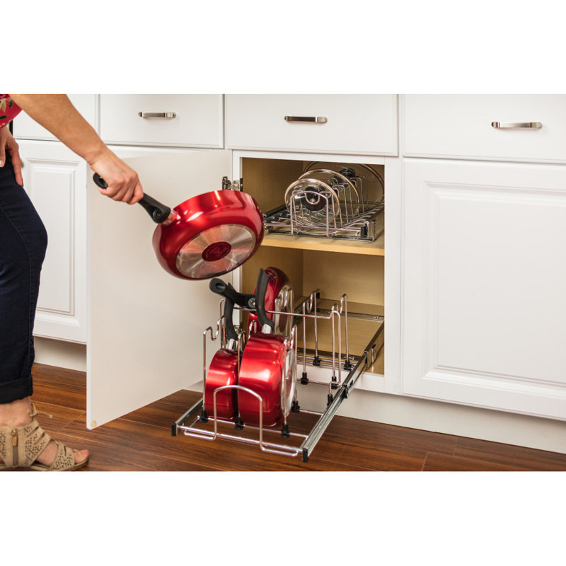 Hardware Resources Pots And Pans Drawer Organizer Reviews Wayfair