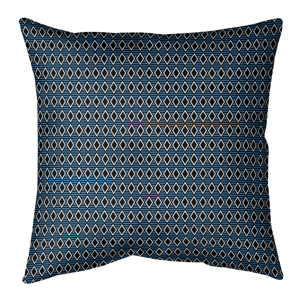 Latitude Run Avicia Geometric Diamonds Pillow Wayfair
